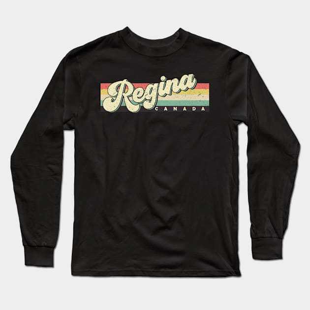 Regina Canada Long Sleeve T-Shirt by SerenityByAlex